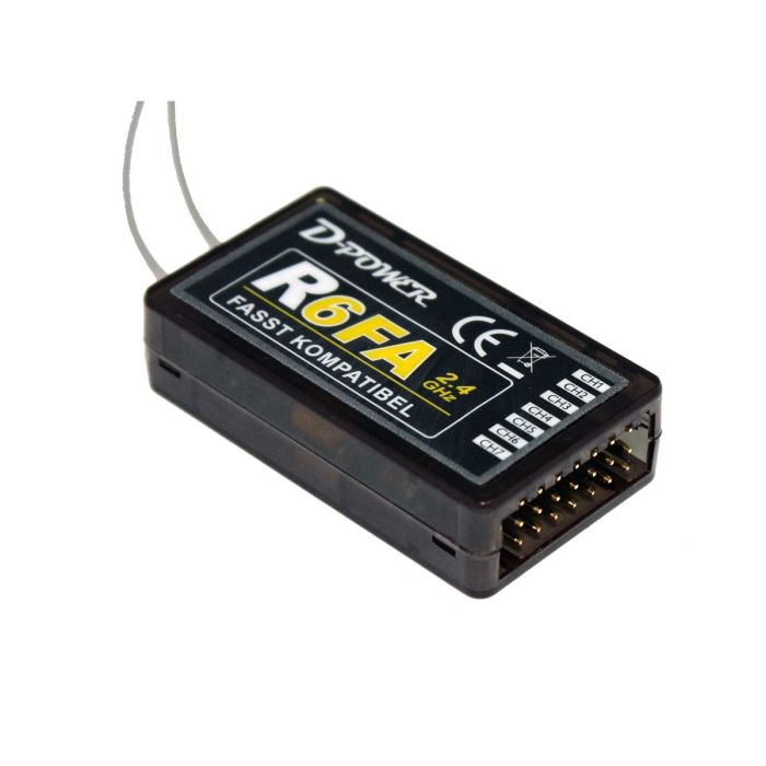DP-R6FA, D-Power R- 6FA - 2.4 GHz Empfänger FASST kompatibel , D-Power, voor €45, Geleverd door Bliek Modelbouw, Neerloopweg 31, 4814RS Breda, Telefoon: 076-5497252